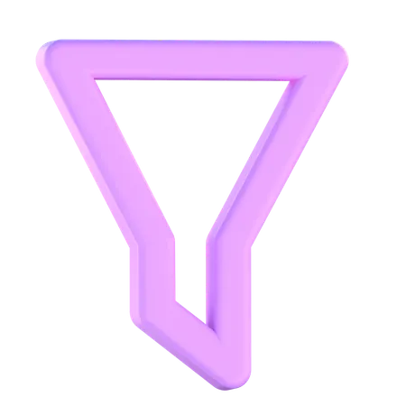 Trichter  3D Icon
