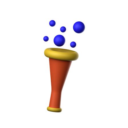 Trichterglas  3D Icon