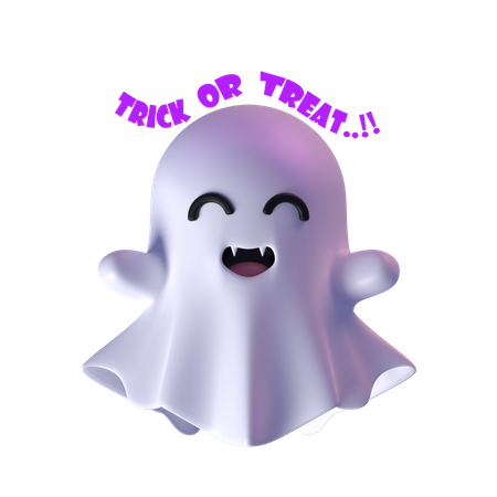 Trick Or Treat  3D Icon