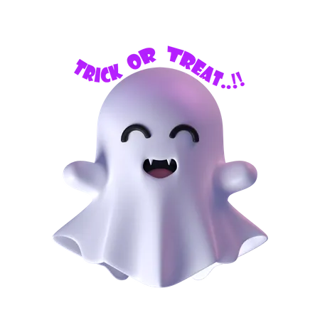 Trick Or Treat  3D Icon