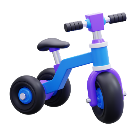 Tricycle  3D Icon