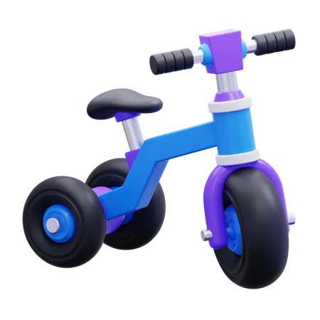 Tricycle  3D Icon