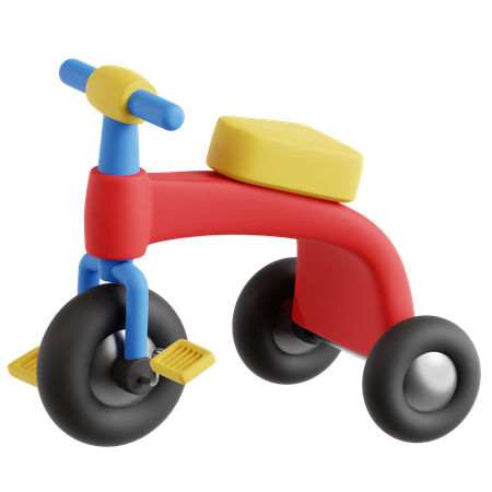 Tricycle  3D Icon