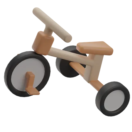 Tricycle 3D Illustration