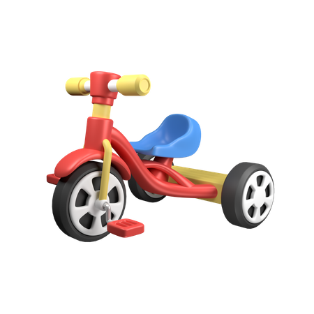 Tricycle 3D Icon