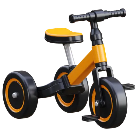 Tricycle Bike  3D Icon