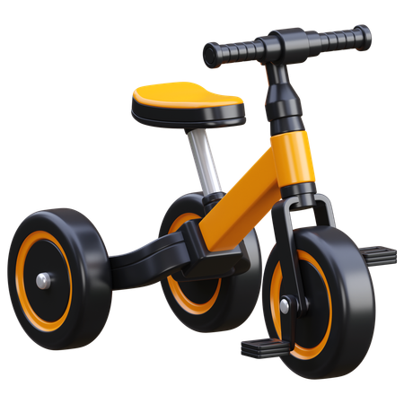 Vélo tricycle  3D Icon