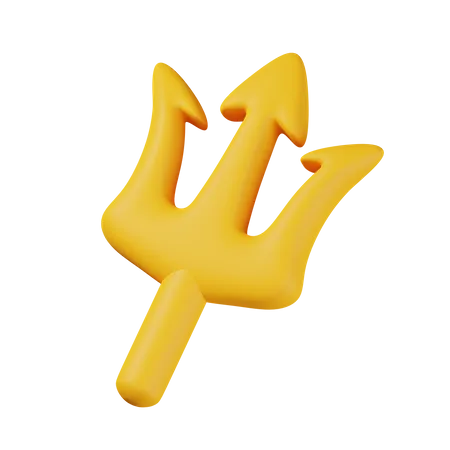 Trident  3D Icon