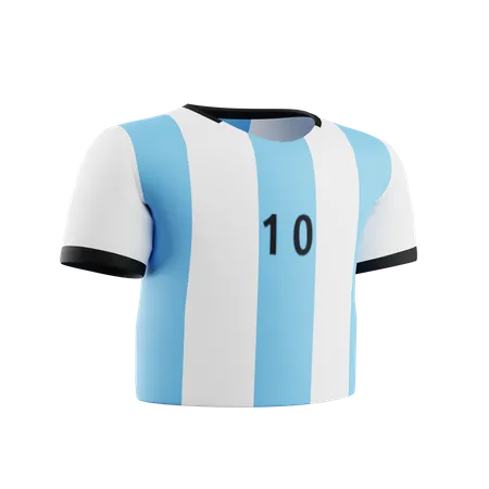 Trikot Argentinien  3D Icon