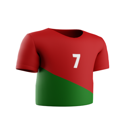 Jersey Portugal  3D Icon