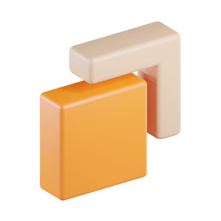 Trim Object  3D Icon