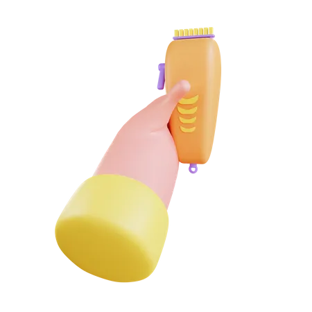 Trimmer  3D Illustration