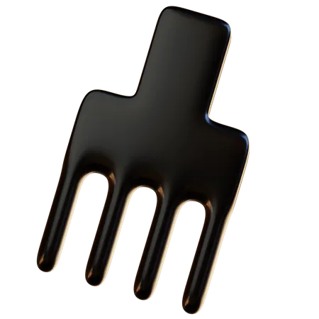 Trimmer Comb  3D Illustration