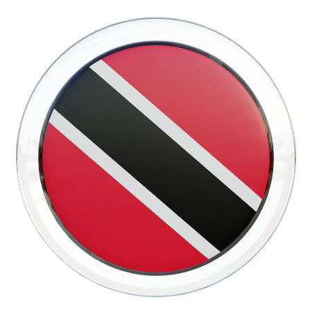 Flagge von Trinidad und Tobago  3D Flag