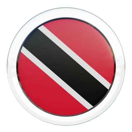 Flagge von Trinidad und Tobago  3D Flag