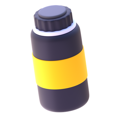 Trinkflasche  3D Icon