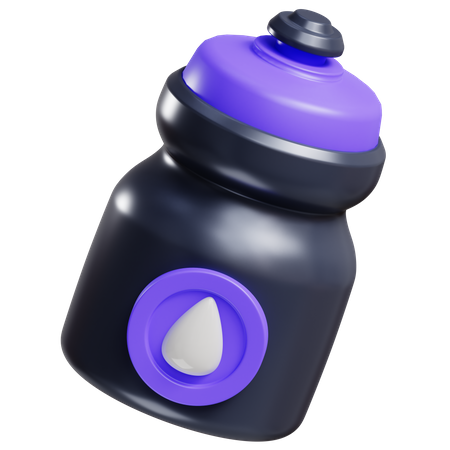 Trinkflasche  3D Icon