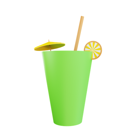 Glas trinken  3D Icon