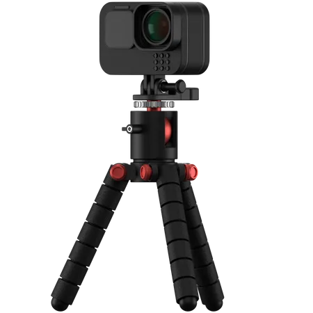 Câmera de tripé  3D Icon