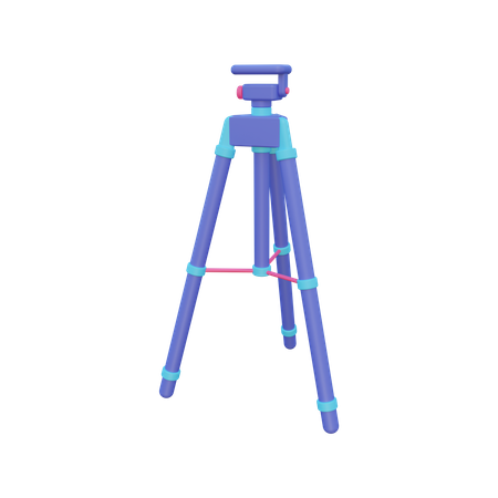 Tripé de câmera  3D Icon
