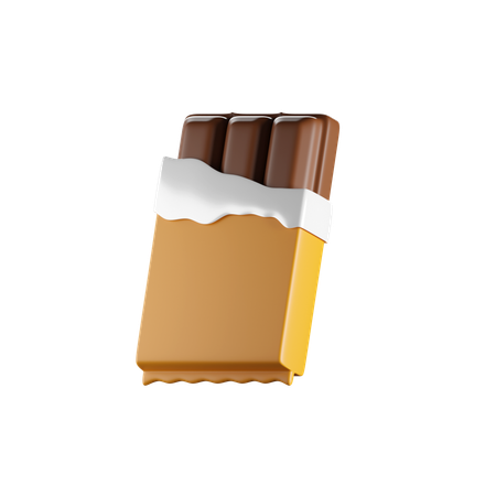 Triple Chocolate  3D Icon