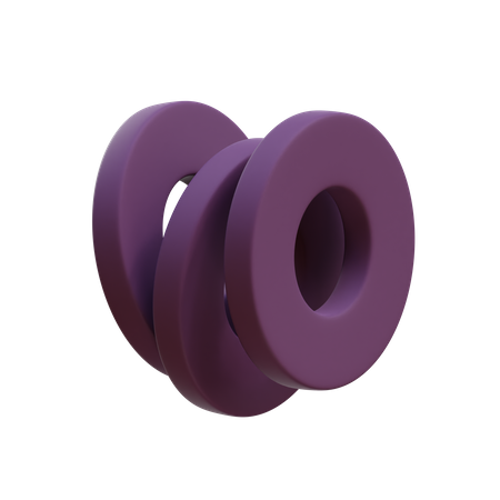 Triple Hoola Discs  3D Icon