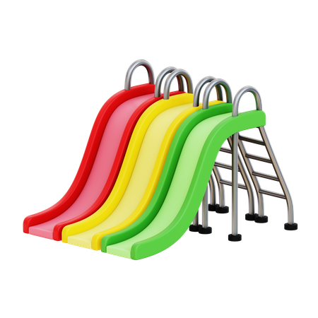 Triple Slide  3D Icon