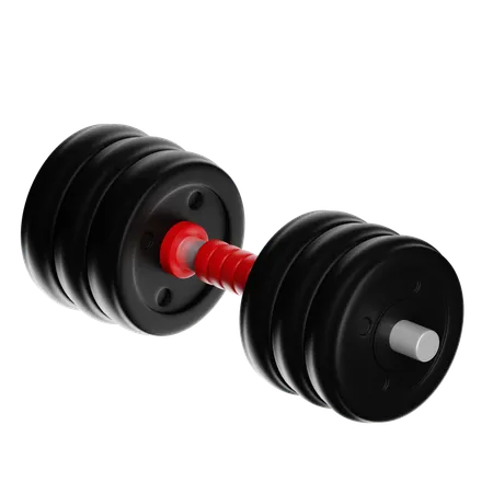 Triple Weight Dumbbell  3D Icon