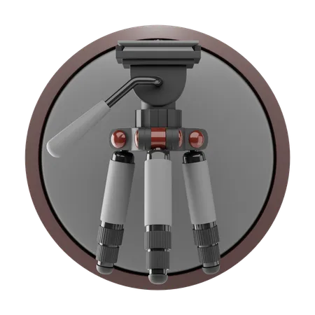 Tripod 3 D Icon And Illustration 3D Icon