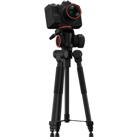 Tripod Cam  3D Icon