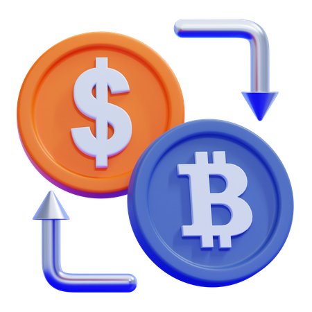Intercâmbio  3D Icon