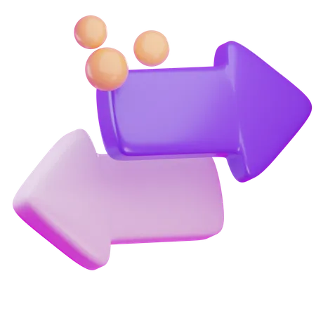 Intercâmbio  3D Icon