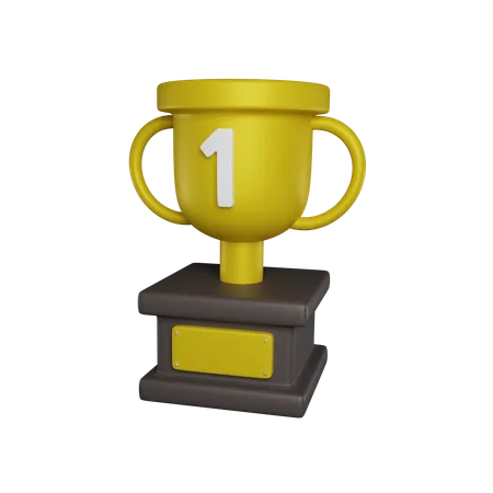 Trofeo  3D Icon