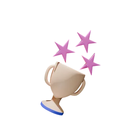 Trofeo  3D Icon