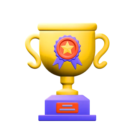 Trofeo  3D Icon