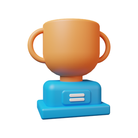 Trofeo  3D Illustration