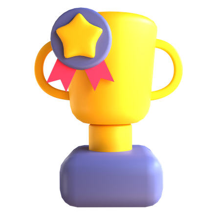 Trofeo  3D Illustration