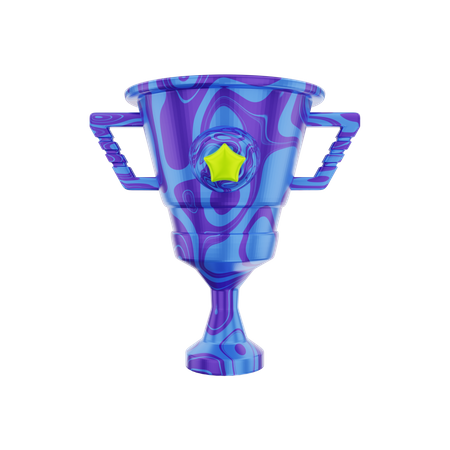 Trofeo  3D Illustration