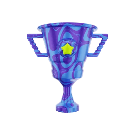 Trofeo  3D Illustration