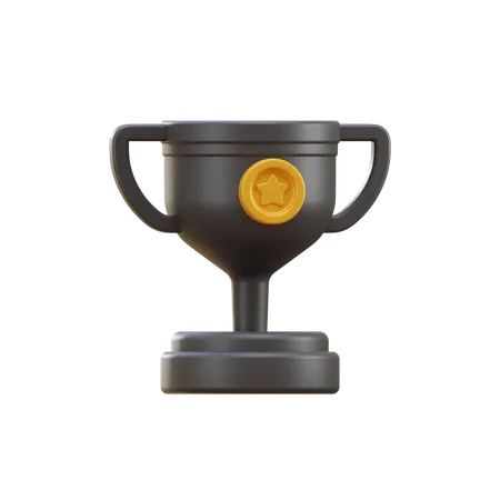 Trofeo  3D Illustration