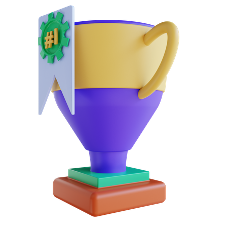 Trofeo  3D Icon