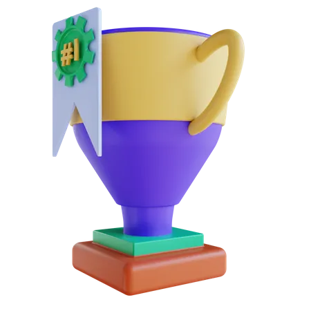 Trofeo  3D Icon