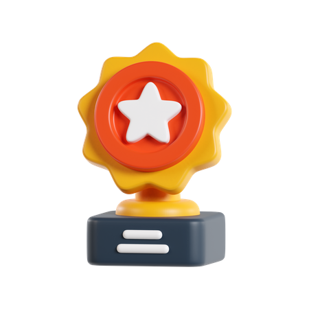 Trofeo  3D Icon