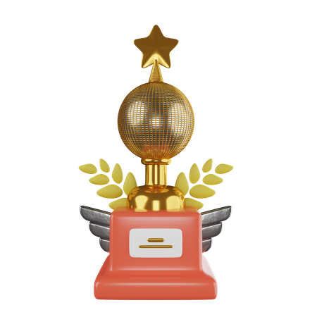 Trofeo  3D Icon