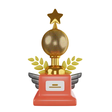 Trofeo  3D Icon