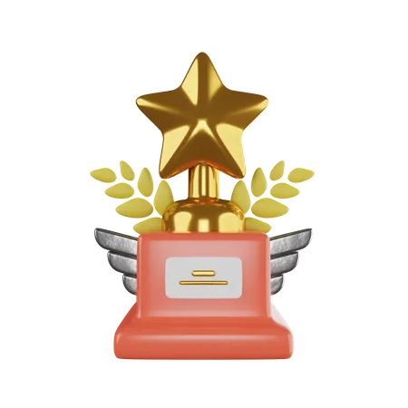 Trofeo  3D Icon