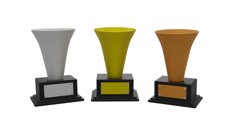 Trofeo  3D Icon