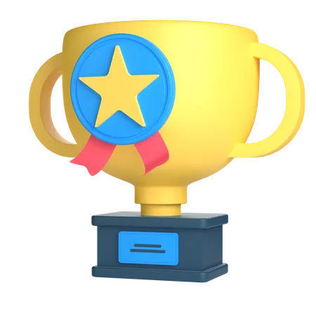 Trofeo  3D Icon