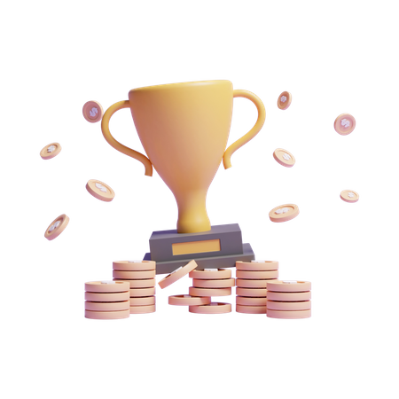 Trofeo  3D Icon