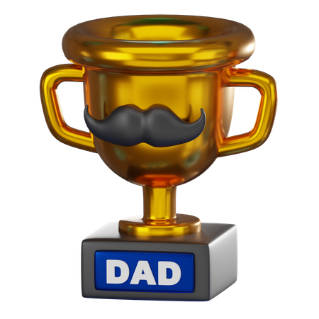 Trofeo al mejor padre  3D Icon